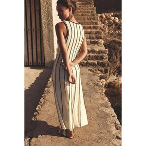 ZARA MIDI CUT-OUT KNIT DRESS